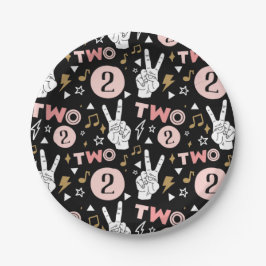 2レギットツーやめ2誕生日 ペーパープレート