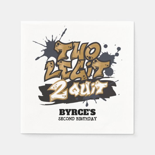 2レギット2ナプキやめンズ スタンダードカクテルナプキン (正面)