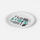 2レジットツーやめ秒の誕生日紙プレート ペーパープレート (アングル)