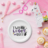 2レジットツーやめ秒の誕生日紙プレート ペーパープレート (パーティー)