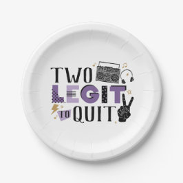 2レジットツーやめ秒の誕生日紙プレート ペーパープレート