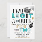 2レジットツーやめ秒誕生日招待状 招待状 (正面)