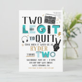 2レジットツーやめ秒誕生日招待状 招待状 (スタンド正面)