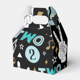 2レジットツーやめ秒誕生日紙プレートFav フェイバーボックス