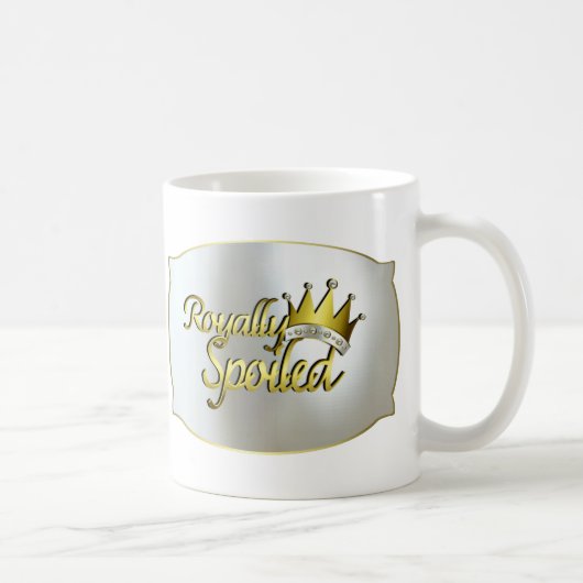 2ロイヤルで甘やかされたマグカップ コーヒーマグカップ (右)