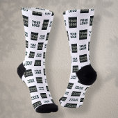 2ロゴの繰り返しシンプルロゴ |ホワイトソックス ソックス