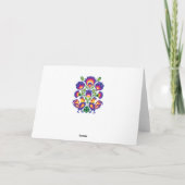 2ロスターの復活祭カスタム民俗曲げカード カード (裏面)