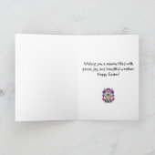 2ロスターの復活祭カスタム民俗曲げカード カード (内部)