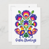 2ロスターはがき付きイースターカスタム民俗学 ポストカード (正面/裏面)