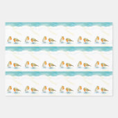 2ロビンは冬に赤毛 ラッピングペーパーシート (正面3)