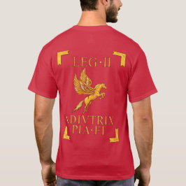 2ローマのLegio II Adiutrix PIA Fi VexillumのTシャツ Tシャツ