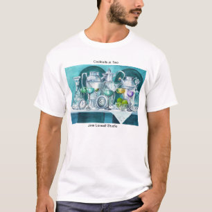 2ワイシャツのカクテル Tシャツ