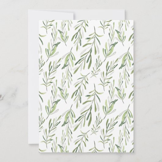 2ワイルドサファリアニマルズボーイ2nd誕生日パーティー 招待状 (裏面)