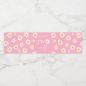 2ワイルドセカンドバースデーパーティーボヘミアングルービーパーティー ペットボトルラベル (シングルラベル)