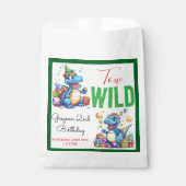 2ワイルドディノパーティー少年の恐竜2番目の誕生日 フェイバーバッグ (正面)