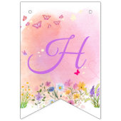 "2ワイルド"誕生日バンティングバナー バンティングフラッグ (第2の旗)