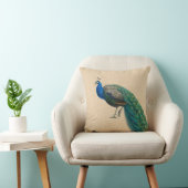 2一致の枕の孔雀の枕カラフル1 クッション (椅子)