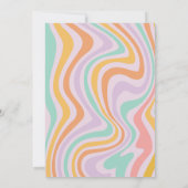 2不気味レトロハロウィンボーイセカンド誕生日 招待状 (裏面)