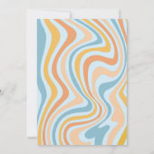 2不気味レトロハロウィンボーイセカンド誕生日 招待状 (裏面)