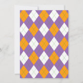 2不気味誕生日招待状 – 白 招待状 (裏面)