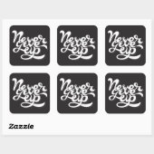 2与えアップなし スクエアシール (シート)