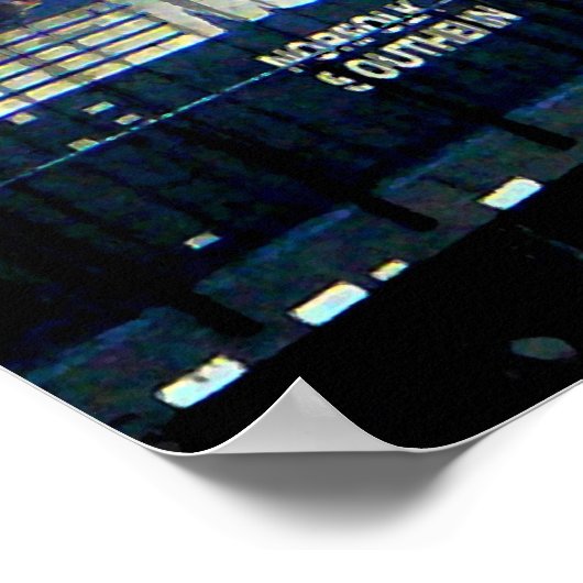 2両ロアノークVAが牽引する列車 ポスター (角)