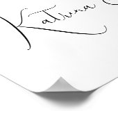 2人が右にスワイプしたた結婚めおもしろい ポスター (角)