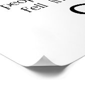 2人が恋のポスターに落ちたからさ ポスター (角)