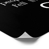 2人が恋のポスターに落ちたからさ ポスター (角)