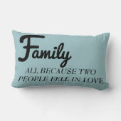 2人が恋の枕に落ちたから家族すべて ランバークッション (裏面)