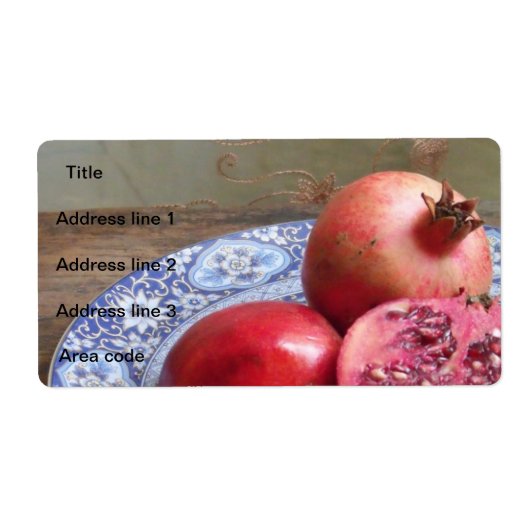 2人が1人のパーソナライズされた住所 シール結婚になる ラベル (正面)