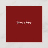 2人が1人のブルゴーニュになる エンクロージャーカード (裏面)