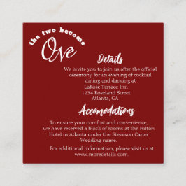 2人が1人のブルゴーニュになる エンクロージャーカード