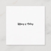 2人が1人の白になる エンクロージャーカード (裏面)