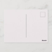 2人で完璧なペアを作る靴下の引き結婚出し ポストカード (裏面)