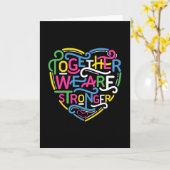 2人で強く カード (黄色い花)