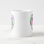 2人で強く ジャンボコーヒーマグカップ (正面)