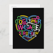 2人で強く ポストカード (正面/裏面)