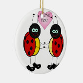 2人で手を組む セラミックオーナメント (右)