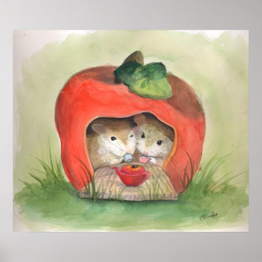 2人で楽しい紅茶 ポスター (正面)