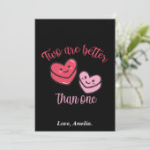 2人なら1人よりバレンタインが楽しい シーズンカード (スタンド正面)