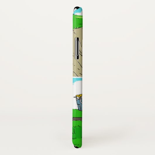 2人のおもしろいゴルファー漫画 Case-Mate iPhoneケース (裏面/右)