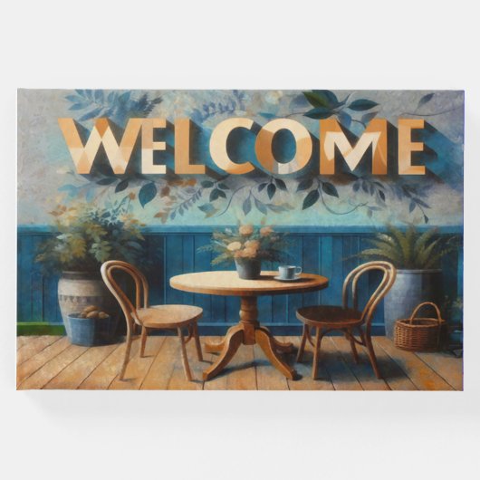 2人のお茶 ゲストブック (正面)