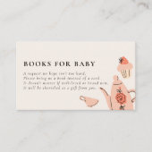 2人のお茶 | Teaパーティー赤ちゃんシャワーベビー エンクロージャーカード (正面)