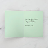 2人のかわいい小さな女の子による1910フランスのな明けましておめでとう シーズンカード (内部)