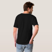 2人のすばらしい子供の名前をカスタムするV08の誇り高いパパ Tシャツ (裏面フル)