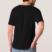 2人のすばらしい子供の名前をカスタムするV08の誇り高いパパ Tシャツ (裏面)