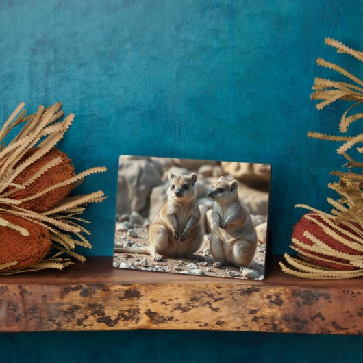 2人のオーストラリア人のロッツネストがイランドクカースだ。 フォトプラーク (側面)