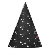 2人のカッコいい女の子チョークボード2nd誕生日 パーティーハット (左)