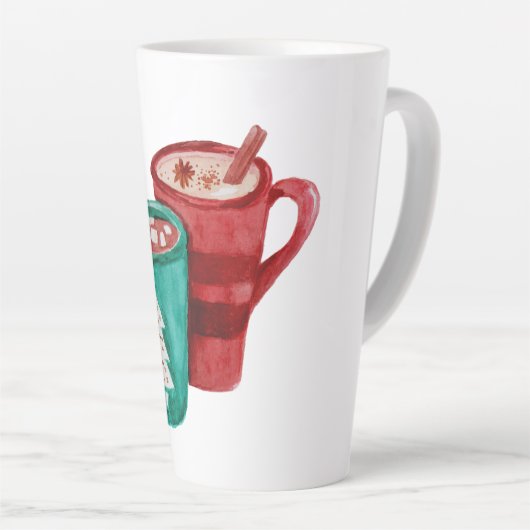 2人のココ カフェラテマグ (右アングル)